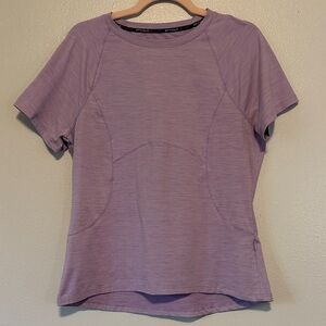 Spyder Lavender Heather Short Sleeve Performance Tee